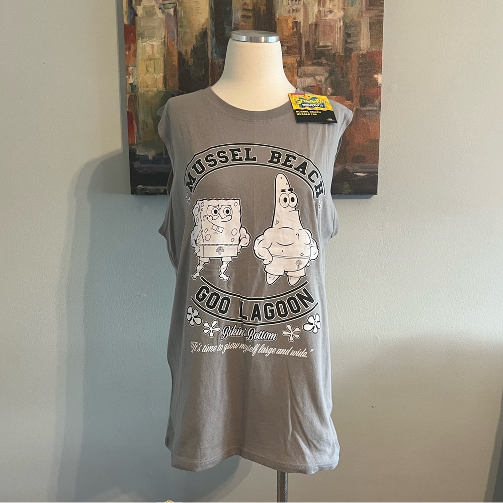 Never Worn NICKELODEON Nick Box SpongeBob Tank